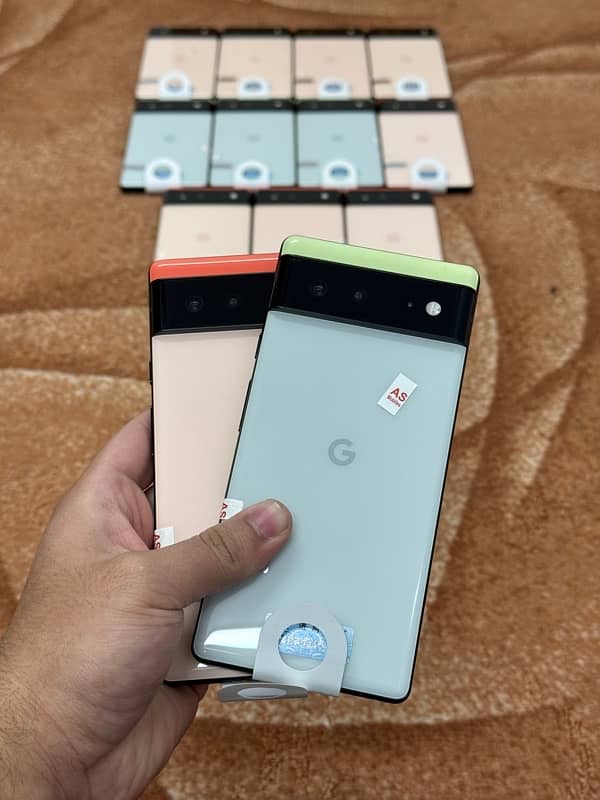 Google Pixel 6 8-128, 8-256,  6a 6-128 And 6pro 12-128, 12-256, 12-512 3