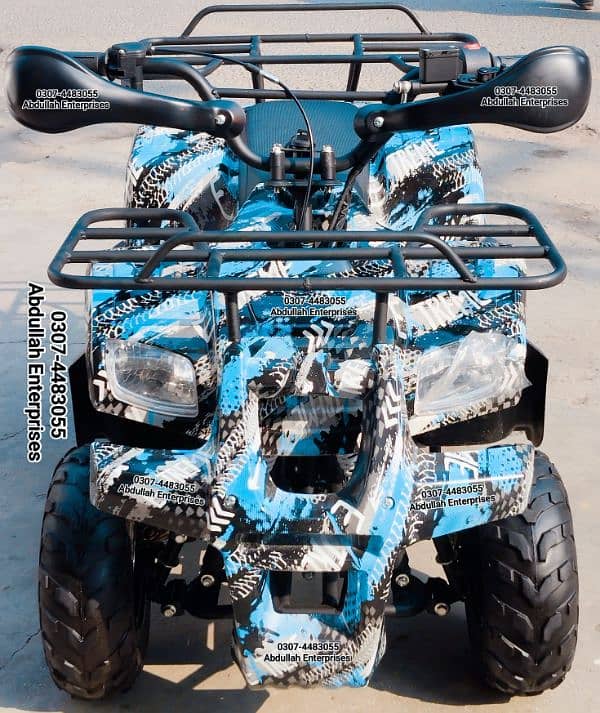 Square  light jeep model 110cc reconditioned ATV Quad Bike 4 Wheeler 0