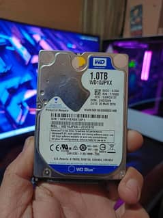 Wd blue 1TB Hdd laptop drive 100% health 100% performance 57 days used