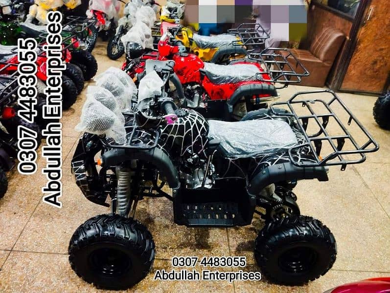 125 cc 7no. jeep model o meter ATV Quad Bike for sale deliver all Pak 2