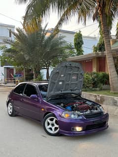 Civic ek hatchback 1/1 cleanest in town up for sale