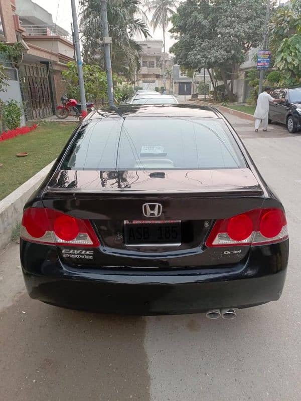 Honda Civic VTi Oriel Prosmatec 2009 ug black auto 2 piece touchup. 5