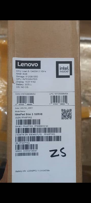 Lenvo Ideapad Slim 3 15IRH8 0