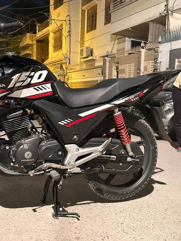 Honda CB 150F 24 Model 24 Register October 1