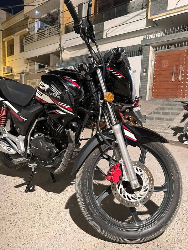 Honda CB 150F 24 Model 24 Register October 2