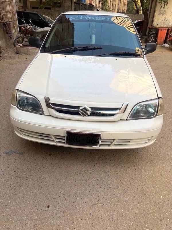 Suzuki Cultus 2008 vxri white outer touchups inner full original 0