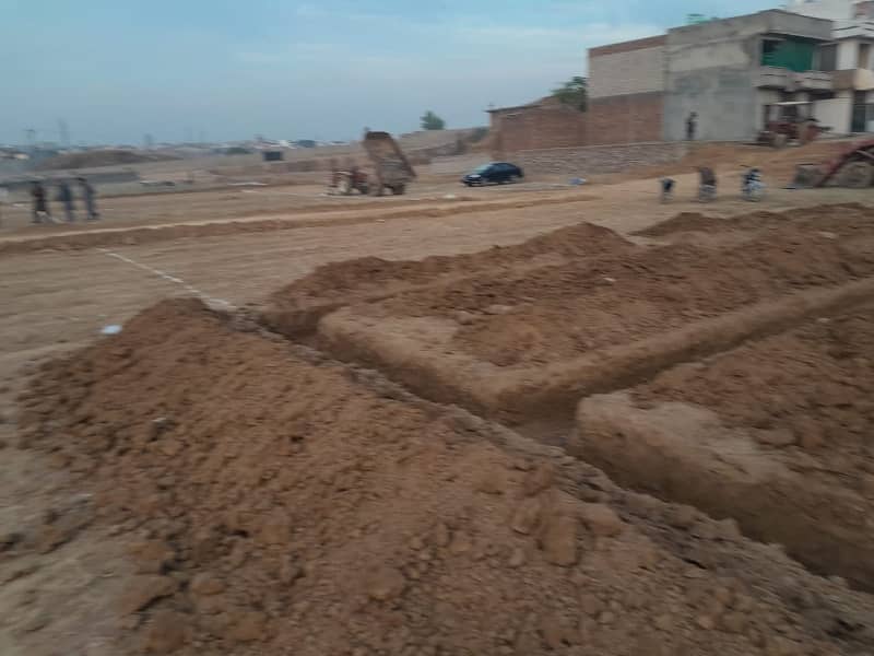 5 Marla Plot Available For Sale In Khalid Coloney Dhamyal Road 7