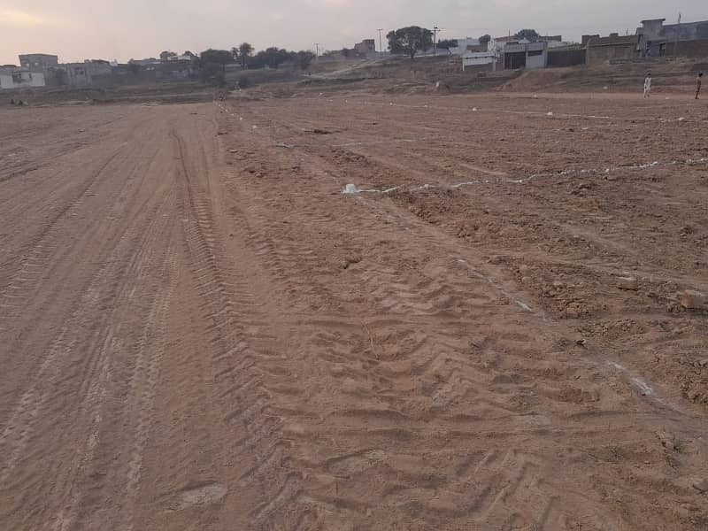 5 Marla Plot Available For Sale In Khalid Coloney Dhamyal Road 11