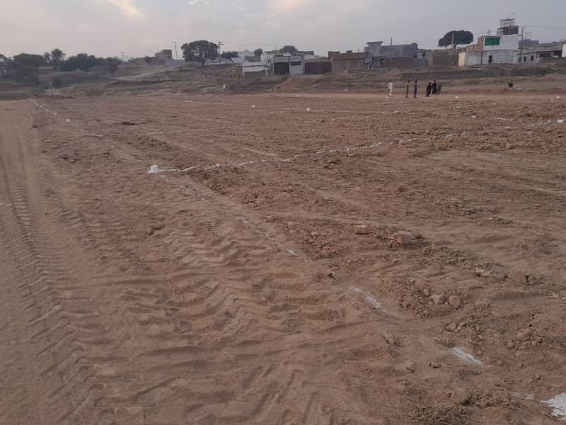 5 Marla Plot Available For Sale In Khalid Coloney Dhamyal Road 14