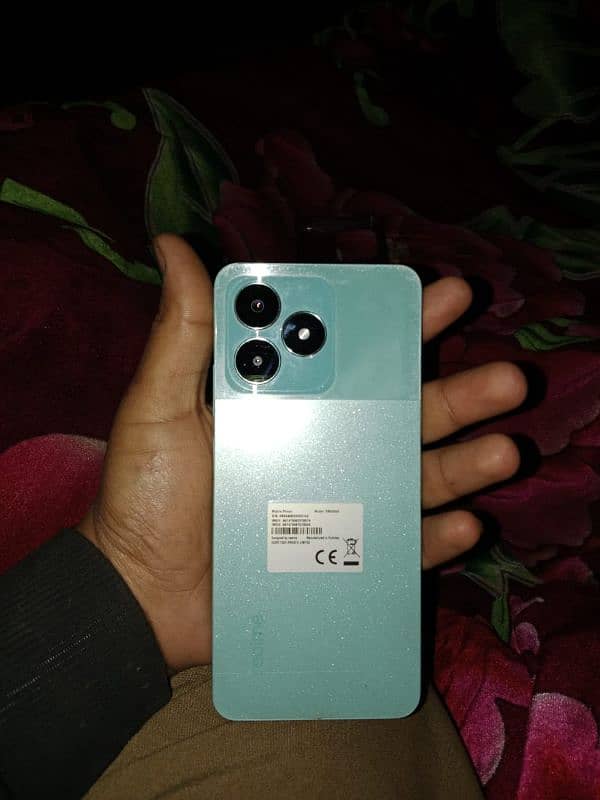 Realme C51 10 month warranty urgent sale daja charjer jenean 4