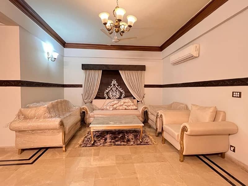 F11 _Fully Furnished 3-bedroom Apartment Available For Rant 0