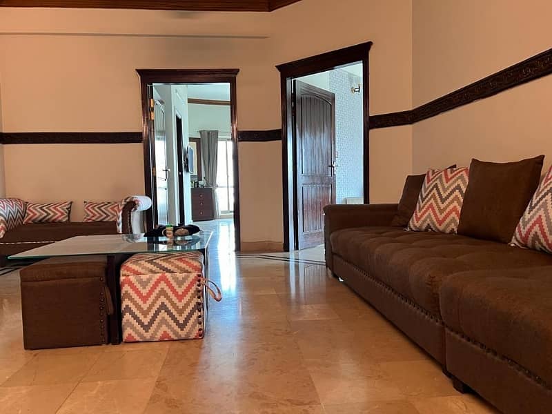 F11 _Fully Furnished 3-bedroom Apartment Available For Rant 8