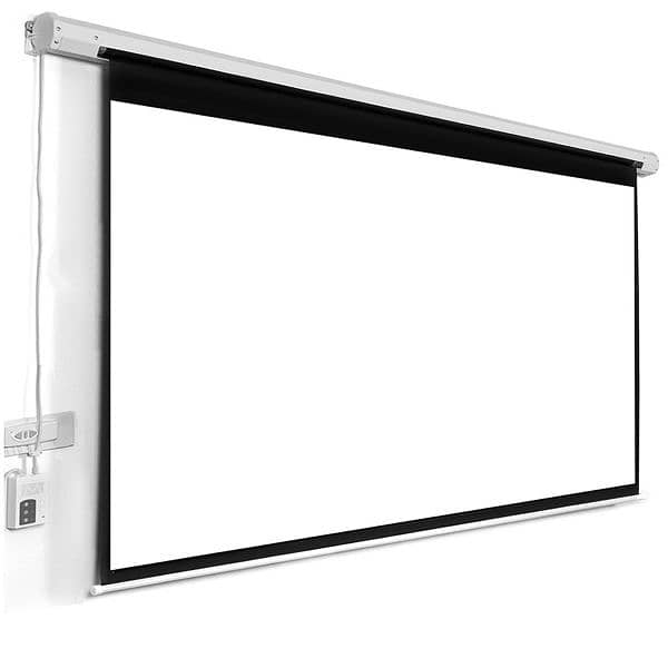 Projector Screen 120 Inch Electric Motorised 6×8 Feet 2