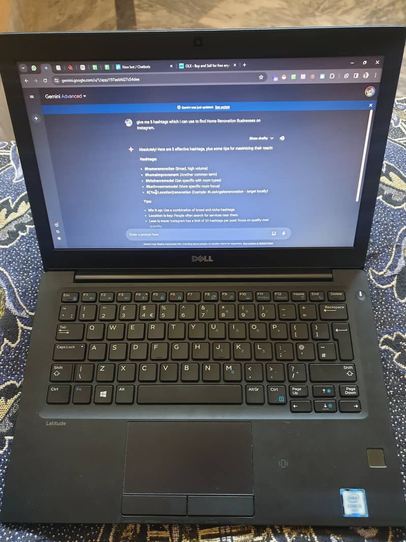 i5 6th Gen 8 GB RAM 128 NVMe SSD | Dell Latitude 7280 Windows Laptop 2