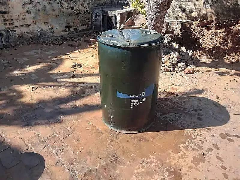 Water container. drum. working proper. no leakage 0