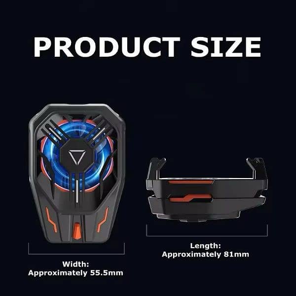 N40 Mobile Phone Cooler For Gamers || 10W Mobile Phone Cooler 4