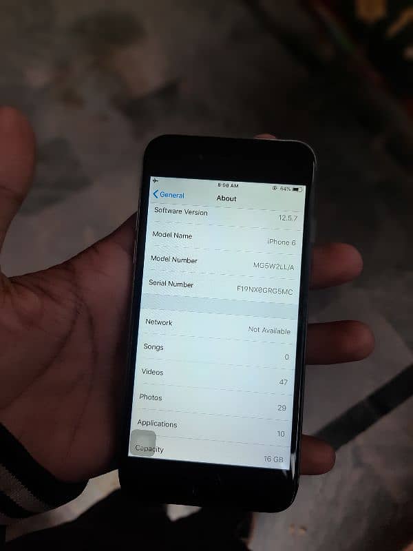 Iphone 6 16gb bypass non pta sim not working all ok 2