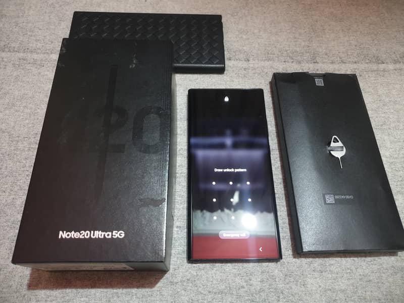 Note 20 Ultra 5G Official Pta Approved. 12GB/512GB. Mystic Black. 2