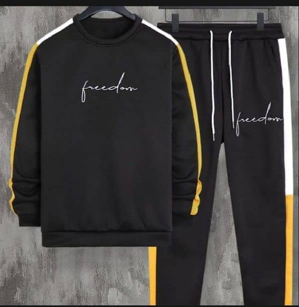 Strip Design Men's Winter Collection2 piecetrack suit homedeliveryfree 2