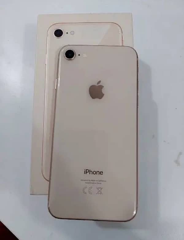 iphone 8 10/9 PTA approved with box 0