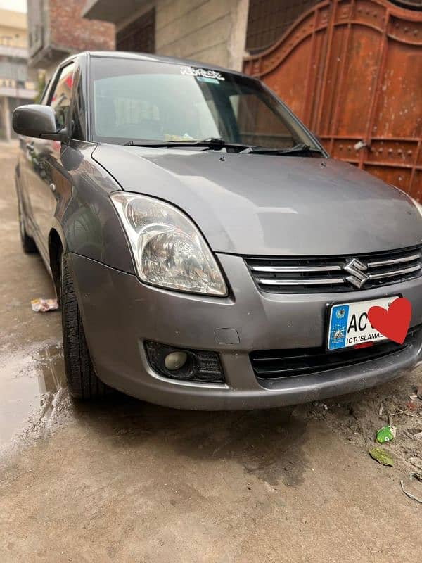 Suzuki Swift 2013 DLX GRAY COLOUR 2