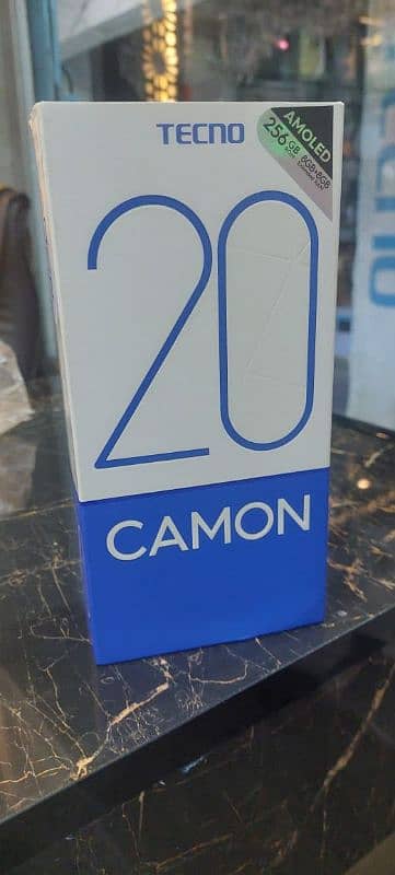 tecno camon 20 8/256 full box 0