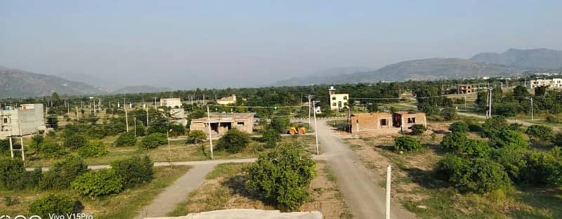 Taxila garden lavel position plot park face for sale 8