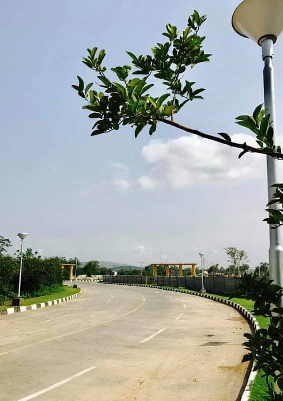 Taxila garden lavel position plot park face for sale 18