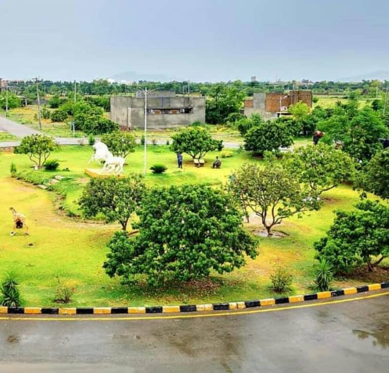 Taxila garden lavel position plot park face for sale 21