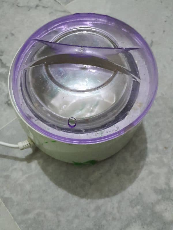 wax machine with beans full bottle urgent sale 5