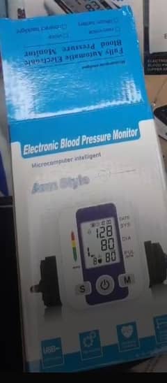 blood pressure monitor led and voicee imported