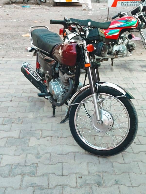 Honda 125 special edition self start abbottabad num urgent for sale 1