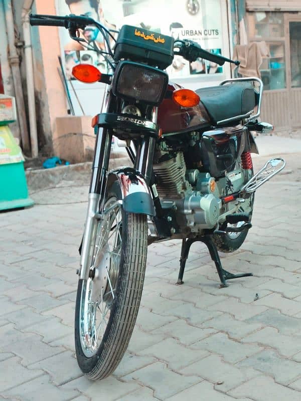 Honda 125 special edition self start abbottabad num urgent for sale 2