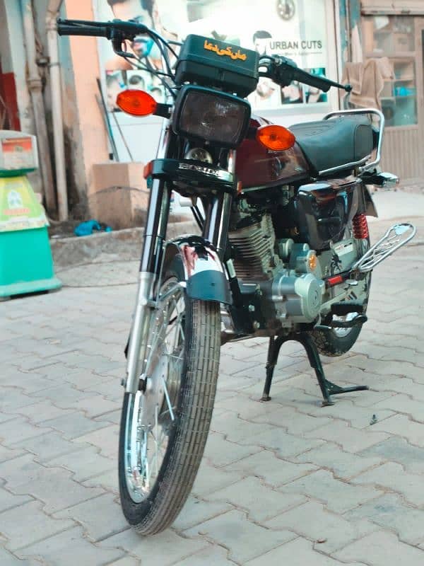 Honda 125 special edition self start abbottabad num urgent for sale 3