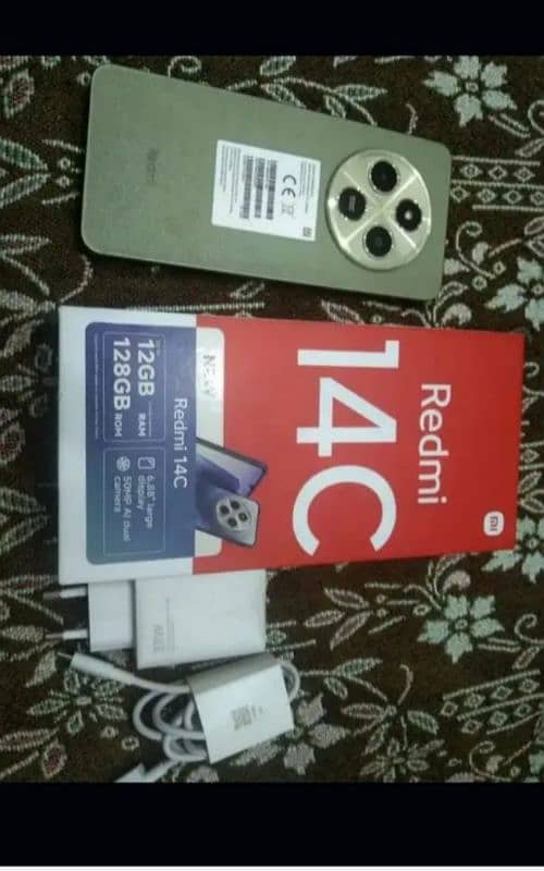 REDMI 14C FULL BOX 12 DAY UES 6+6 126 3