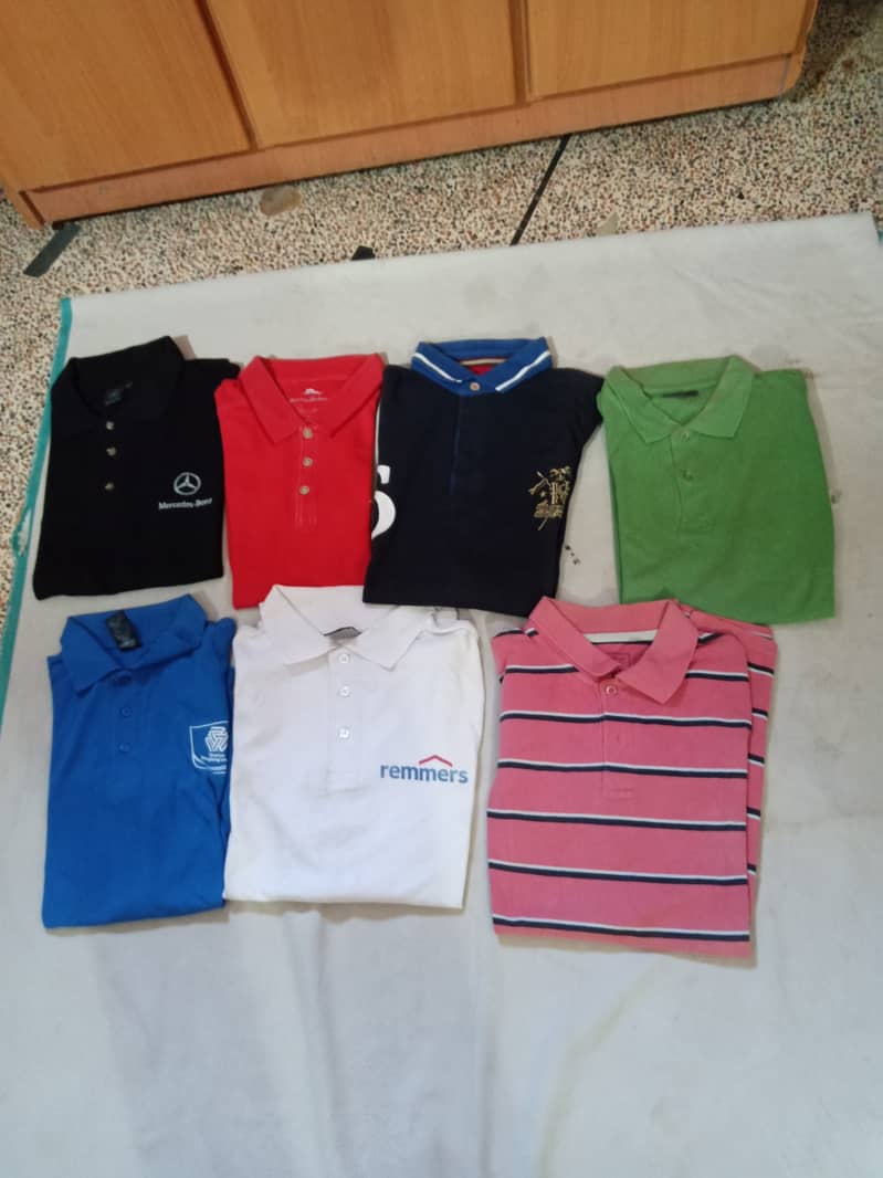 Imported used Half sleeves Polo T-Shirts 1