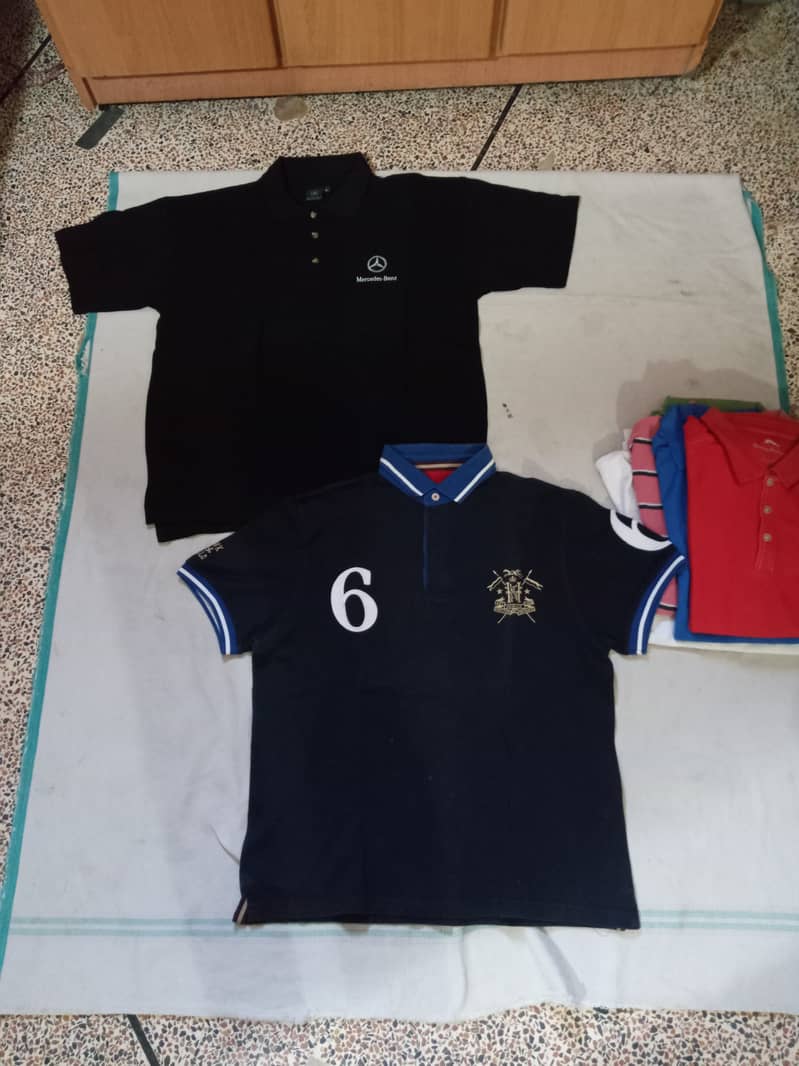 Imported used Half sleeves Polo T-Shirts 2