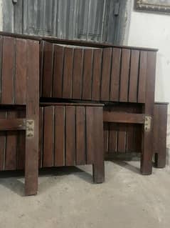 wooden bed for sale without board