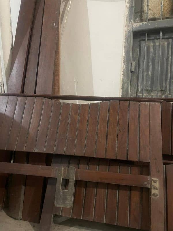 wooden bed for sale without board 1