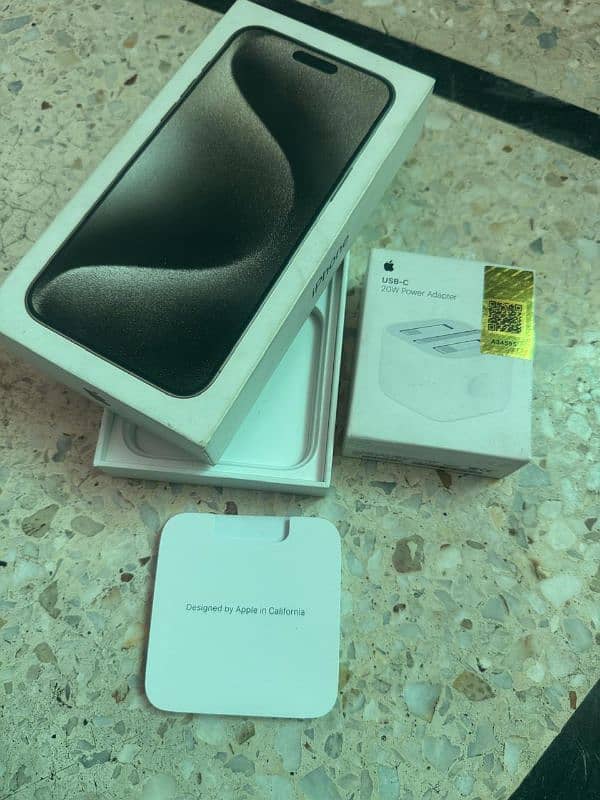 I phone 15 pro max 256GB in brand new condition 2