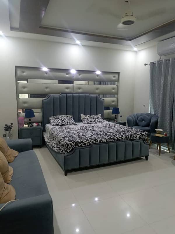 10 marla brand new luxury Spanish upper portion available for rent near ucp University or Emporium Mall or shaukat khanum hospital or abdul sattar eidi road M2 1