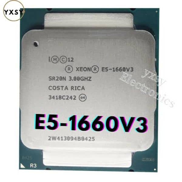 Xeon Processor E5-1660 v3 20M Cache,3.50 GHz (An offer in description) 0