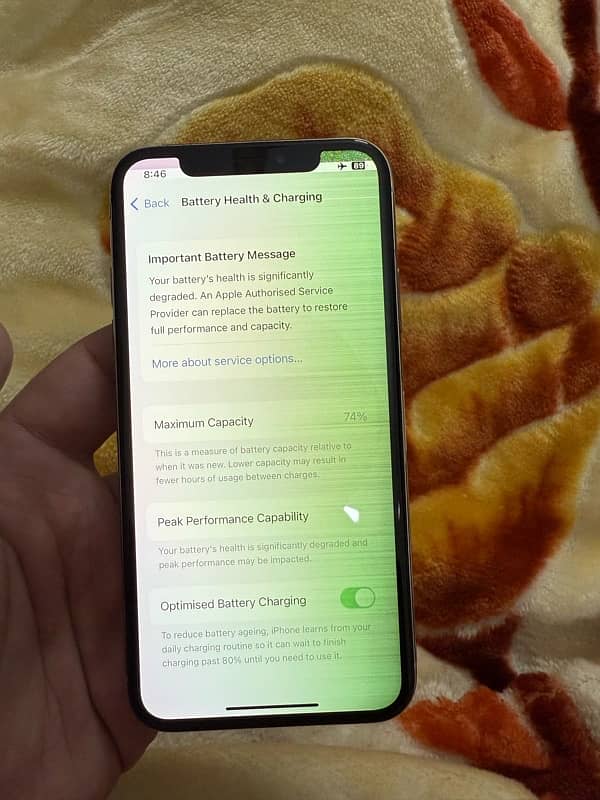 iphone X 64gb white PTA Approved 9.5/10 body 3