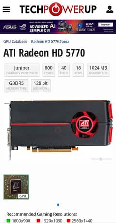 AMD REDEON 5700/ RS-6000