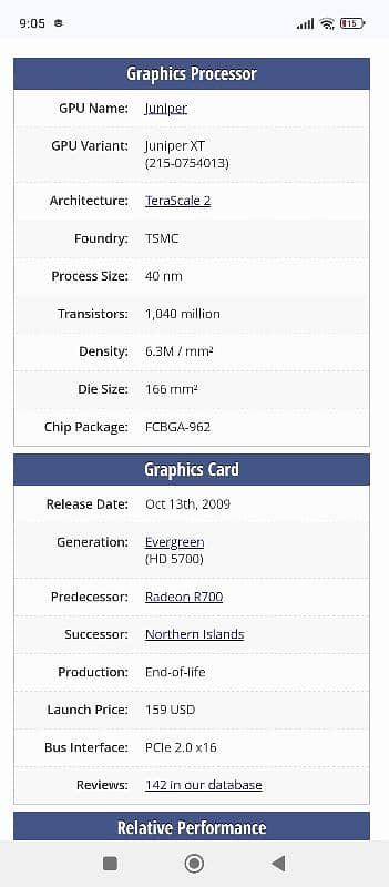 AMD REDEON 5700/ RS-5500 1