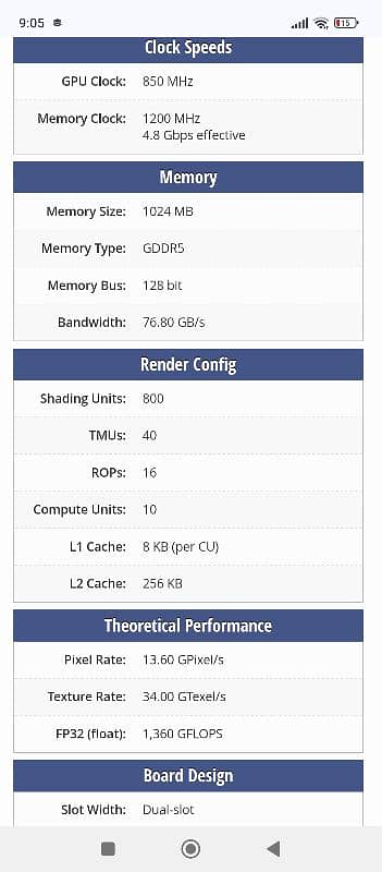 AMD REDEON 5700/ RS-5500 3