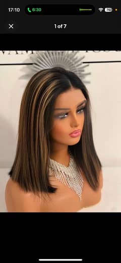 human hair stylist wig from uk