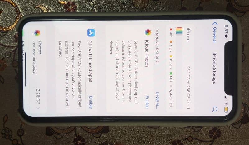 iPhone X 256 GB PTA Approved 5