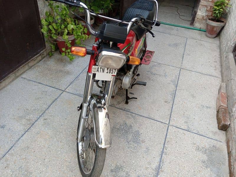 road prince 70cc bike red colour lahore number call me 0321-6347577 1