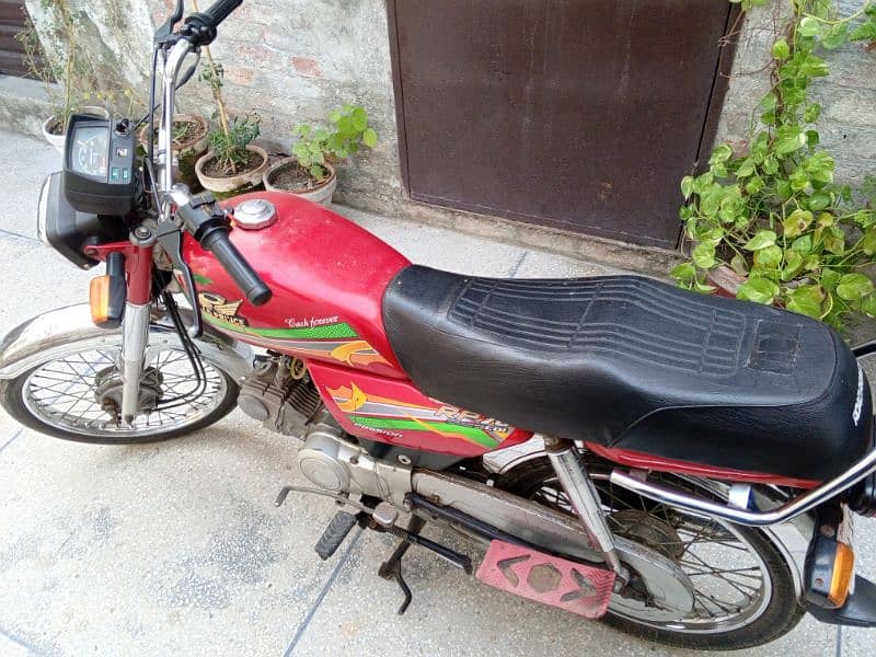 road prince 70cc bike red colour lahore number call me 0321-6347577 10